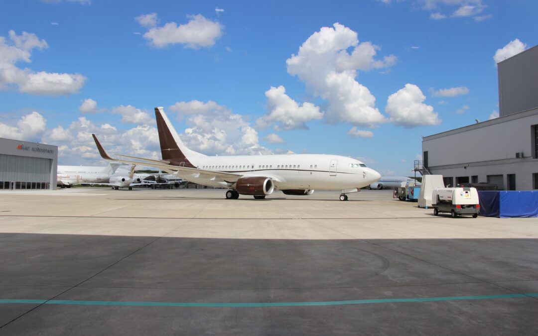 Re-Delivery of Head of State Boeing B737