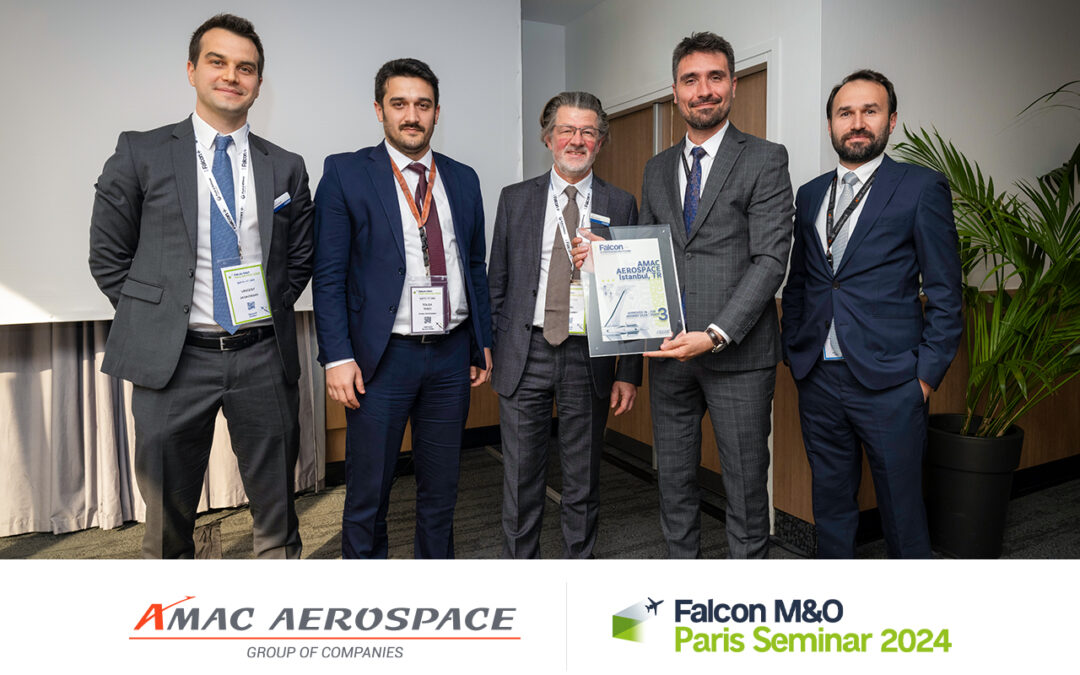 AMAC Aerospace Turkey Sponsors Falcon M&O Paris Seminar 2024